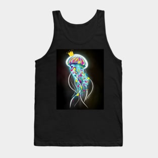 Beautiful colorful Jellyfish Tank Top